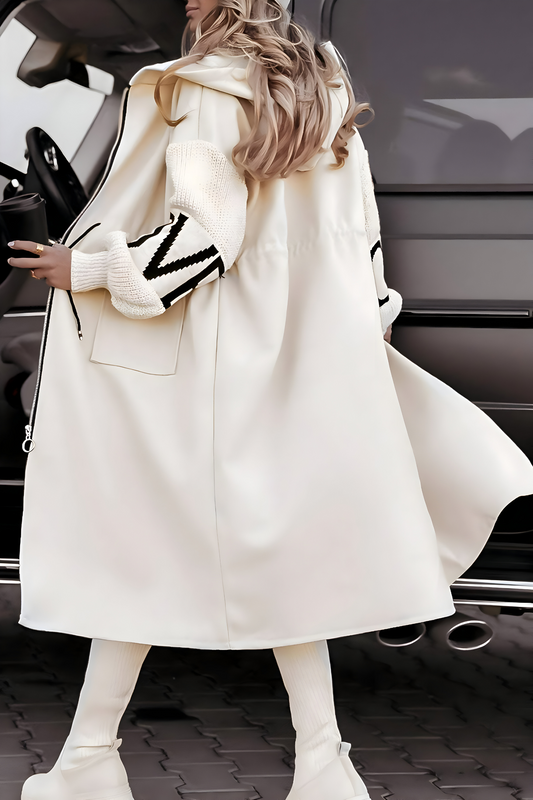 Chariza | Elegant Hooded Coat