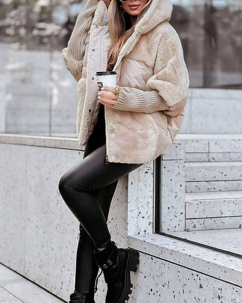 Evie | Cosy Hooded Coat