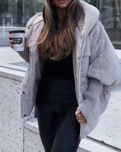 Evie | Cosy Hooded Coat