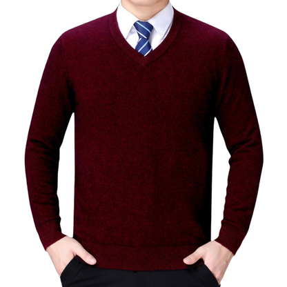 Steven | Cashmere V-Neck Sweater