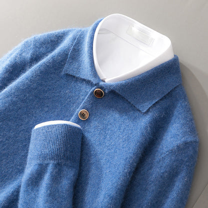 Frank | Cashmere Polo Long Sleeve