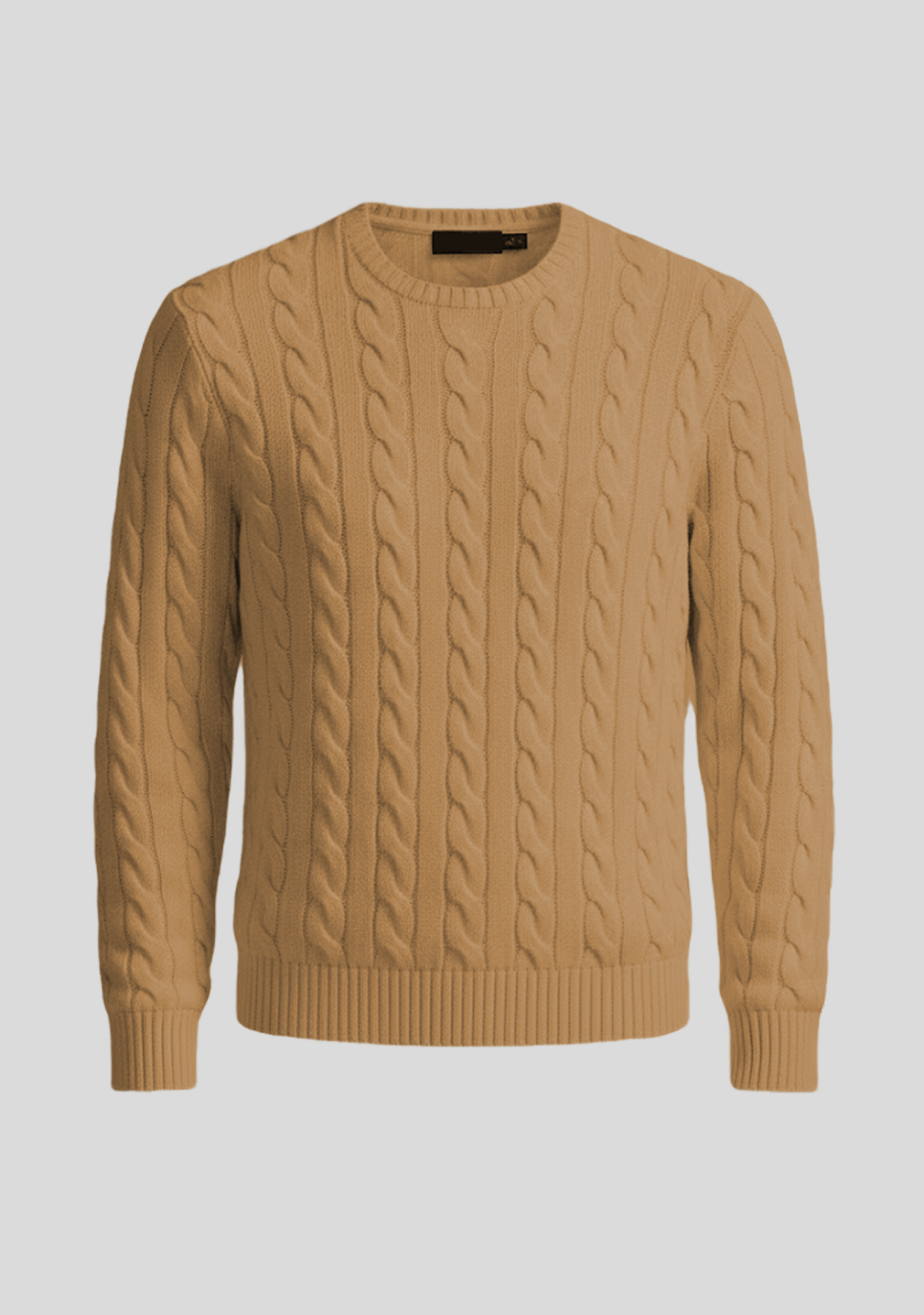 Pure Cashmere Cable-Knit Sweater