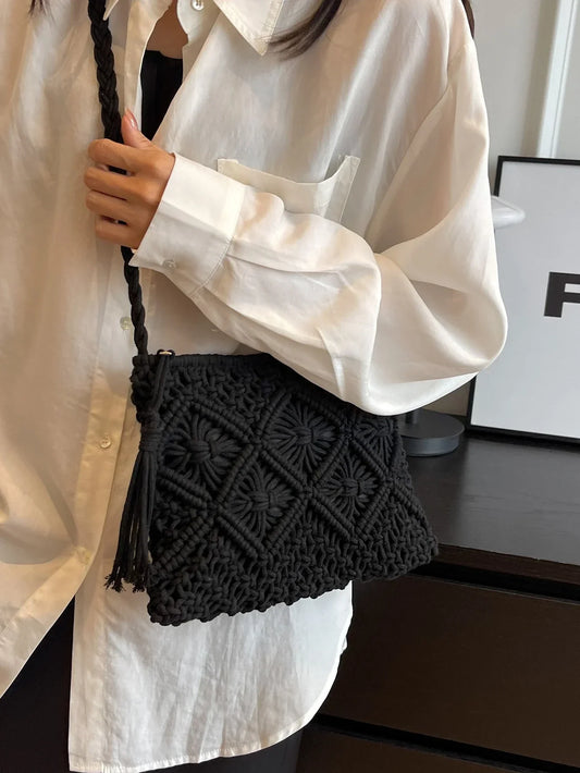 Ava™ | Woven Crossbody Bag