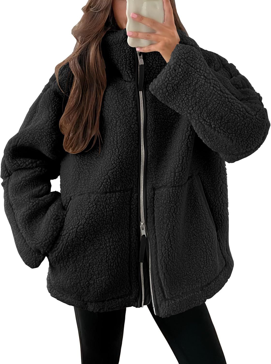 Sienna™ | Luxe Teddy Fleece Zip Jacket