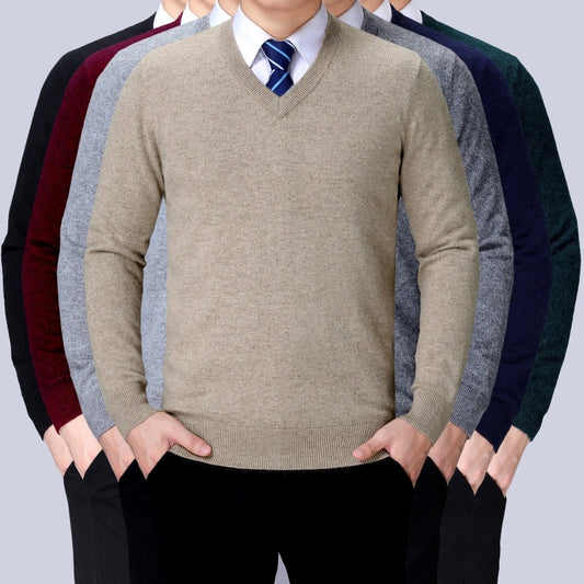 Steven | Cashmere V-Neck Sweater