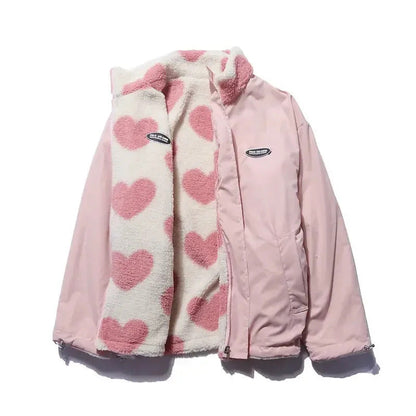 Elsie | Reversible Heart Jacket