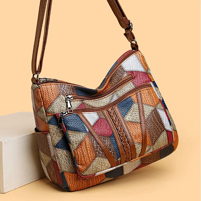 Maribel™ | Mosaic Patchwork Handbag