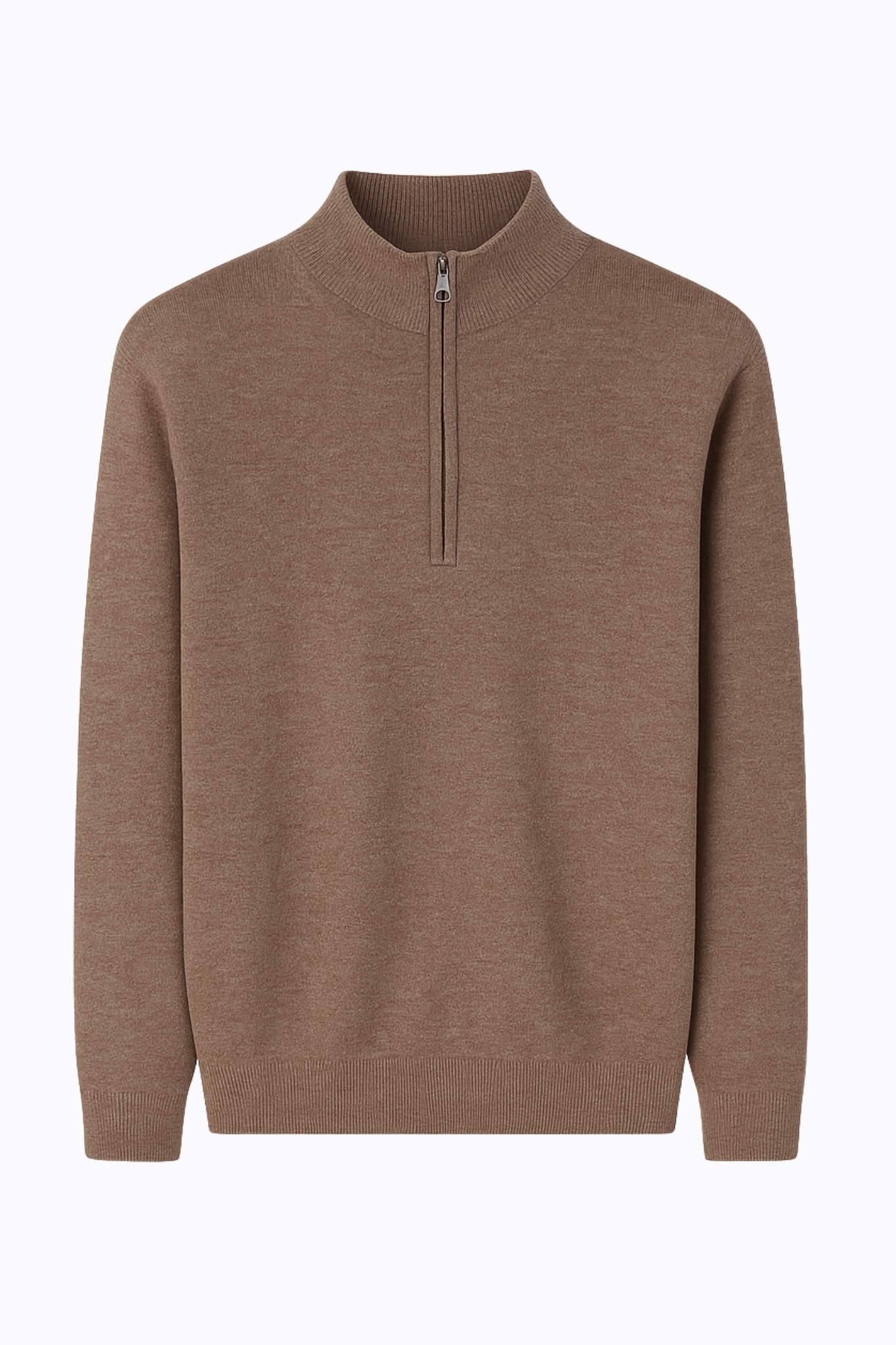 100% Merino Wool Half-Zip Sweater