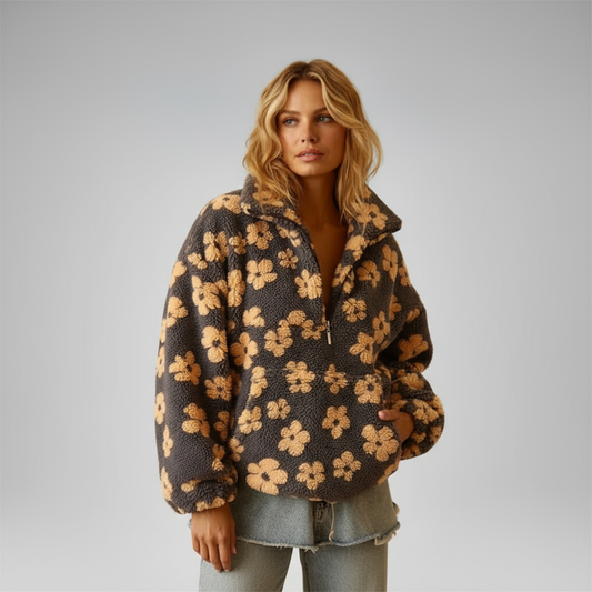 Daisy | Cozy Bloom Oversized Fleece