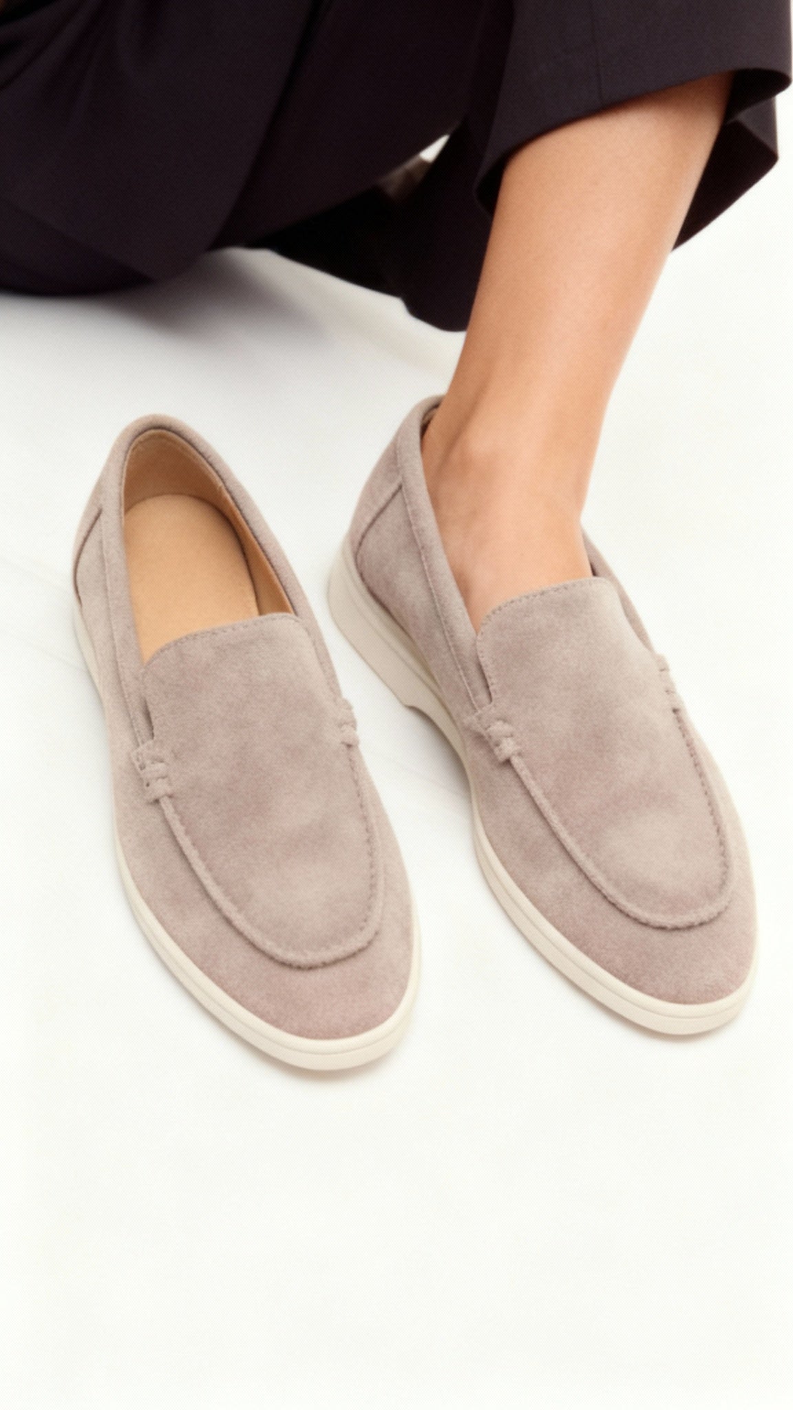 MONACO Old Money Suede Loafers